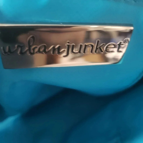 Urban Junket  Pink Coated Messenger Bag/Tote. - Picture 5 of 8